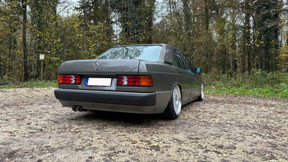 Mercedes 190 W201 Endschalldämpfer - 2x76 Typ 25