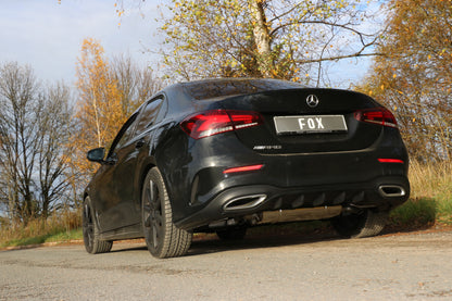 Mercedes A-Klasse - 177 - Starre Hinterachse Endschalldämpfer quer Ausgang rechts/links