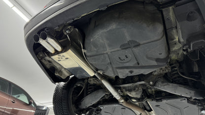 Mercedes C-Klasse W203/ S203 Endschalldämpfer - 2x63 Typ 28