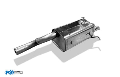 Mercedes C-Klasse W203/ S203 Endschalldämpfer - 2x63 Typ 28