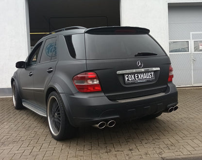 Mercedes M-Klasse Typ W164 Endschalldämpfer rechts/links - 2x115x85 Typ 44 rechts/links
