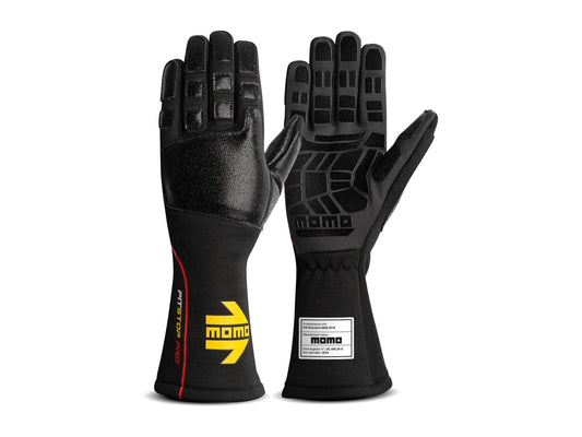 MOMO Mechanikerhandschuhe Pit Stop Pro Black FIA Größe L/11