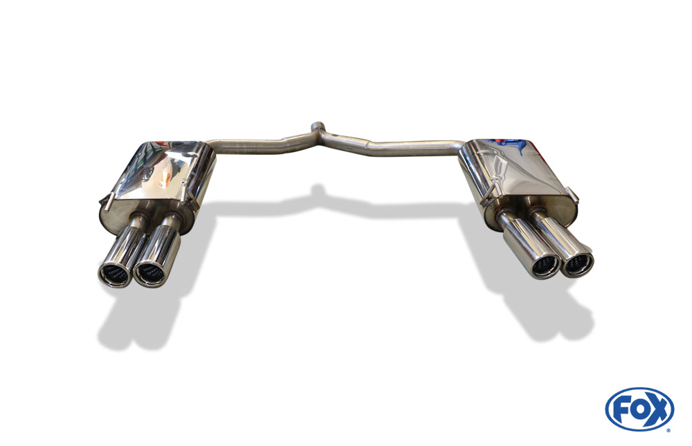 Opel Vectra C Caravan Endschalldämpfer rechts/links zweiflutig - 2x76 Typ 17 rechts/links