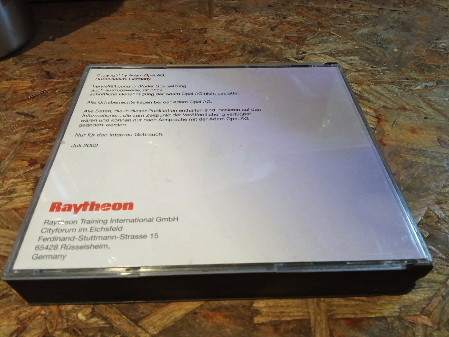 CD SVMC77-CBT Vectra C "Technische Neuheiten" original Opel