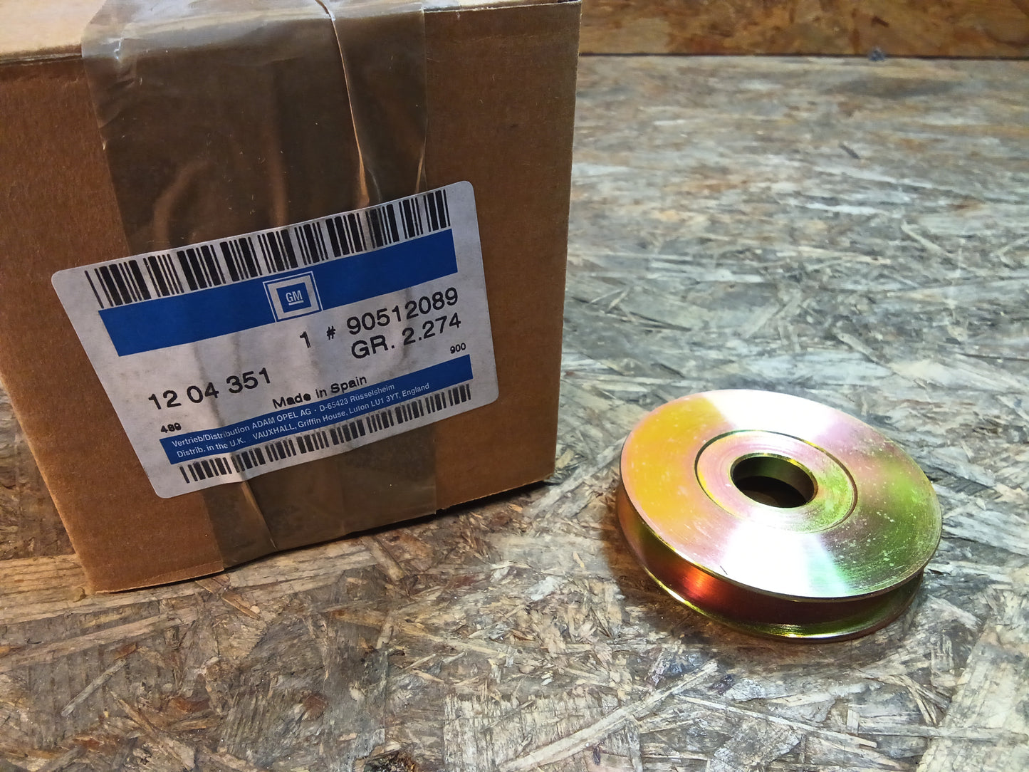 Astra F Corsa B  Riemenscheibe Lichtmaschine original GM NEU