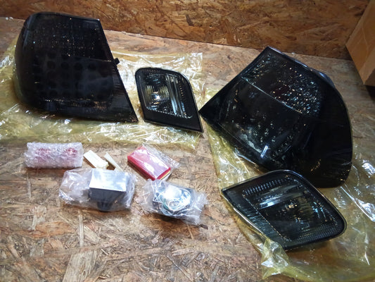 Tuning-Tec LED Rückleuchten für BMW 3er E46 Coupe 99-03 schwarz/rauch (LDBM71)