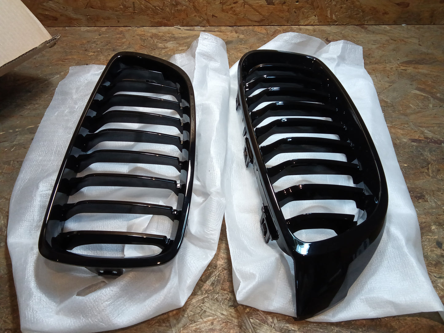 Kühlergrill Gloss Black für BMW 4 F32 F33 Coupe Cabrio F36 Gran Coupe 2013-2020 Single Line (GRIBM0112)