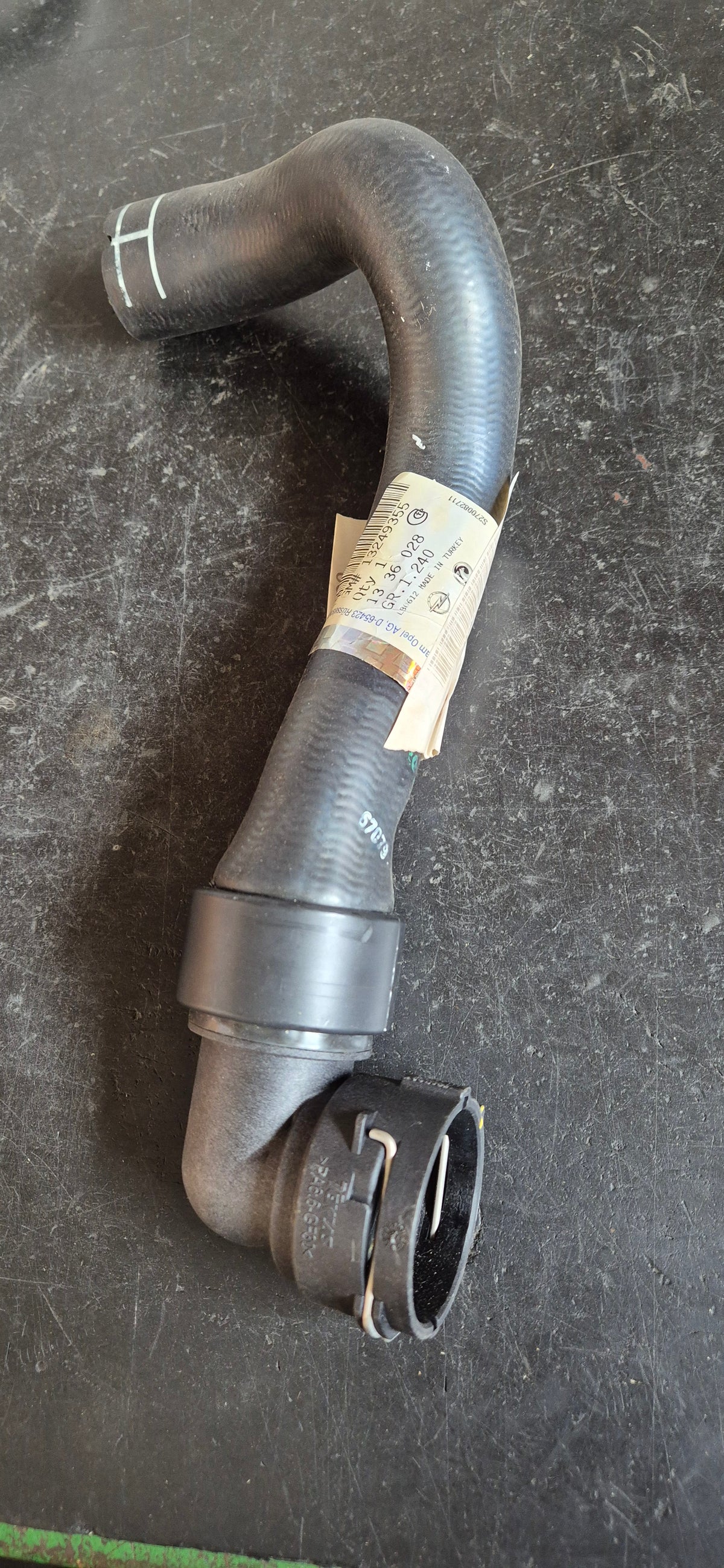 Kühlwasserschlauch Opel Auslass Kühler Original GM Neu