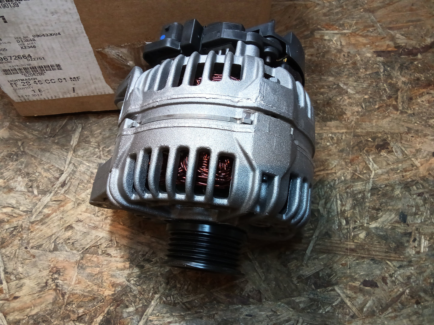 Corsa C/D Astra H Meriva A Lichtmaschine 12V 109A original GM NEU