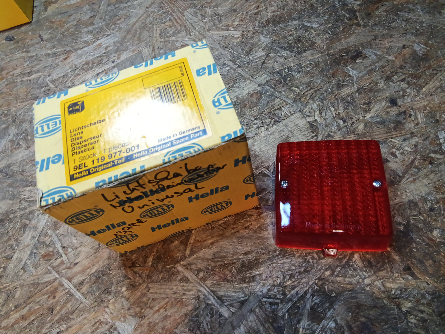Universal Lichtscheibe Nebelscheinwerfer original Hella NEU