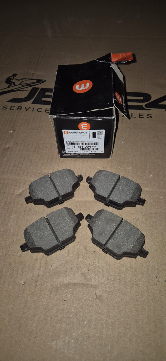 Bremsbelagsatz Combo/Citroen/Peugeot Hinterachse Original Eurorepar Neu