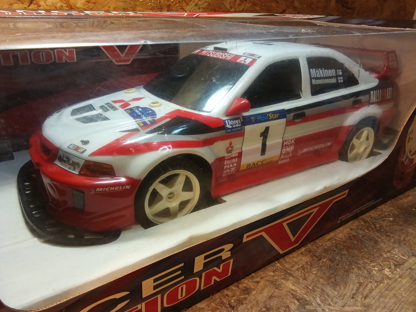 Mitsubishi Lancer Evolution V Radio Control 1:10 original MaToys NEU aus Altbestand
