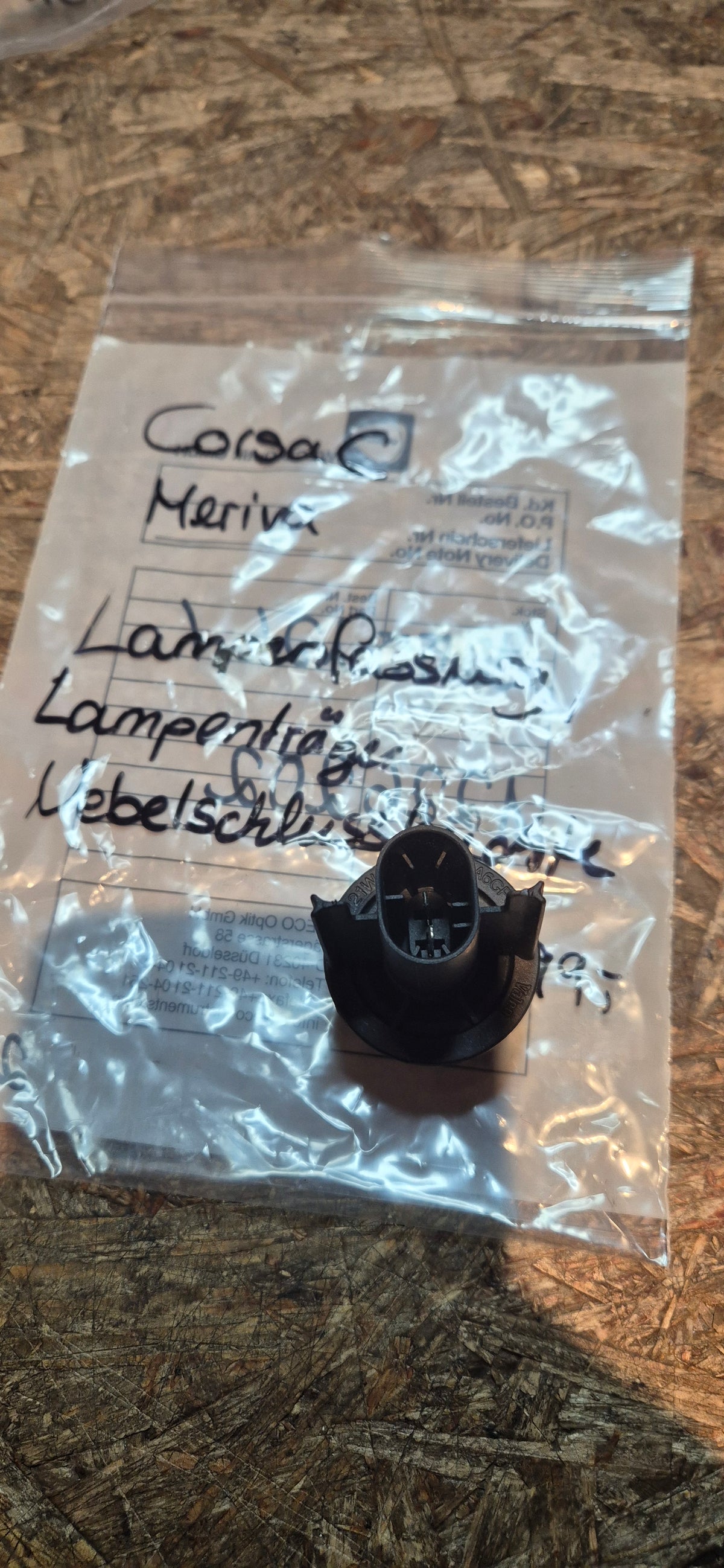 Lampenfassung Lampenträger, Corsa,Meriva, Original Neu