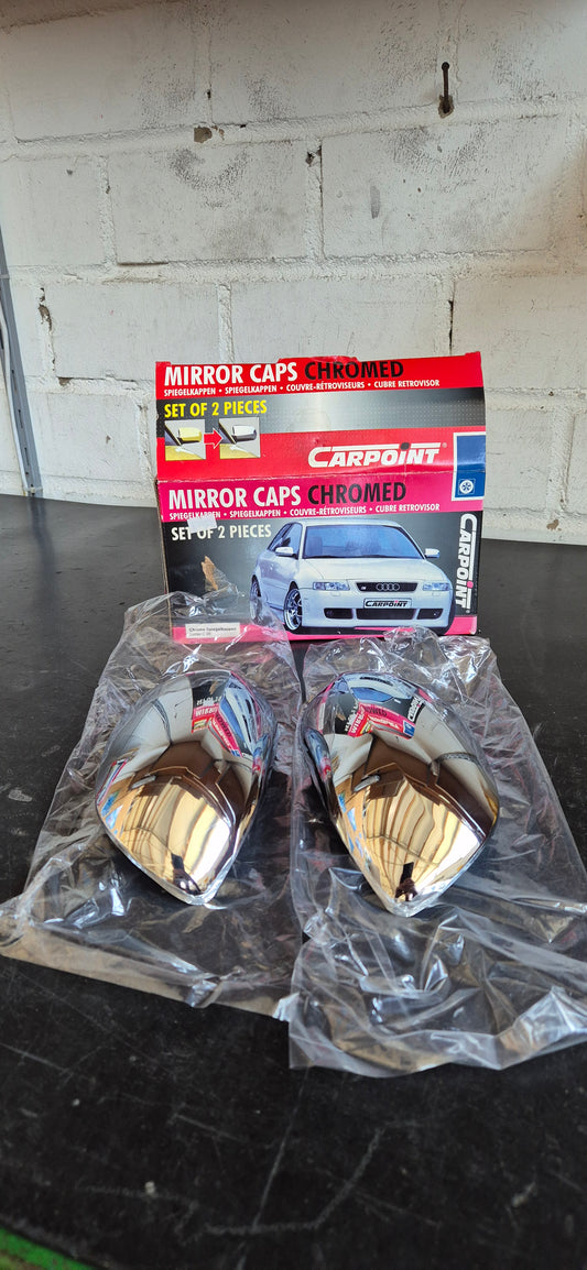 Spiegelkappen Corsa Chrom Original Carpoint Neu
