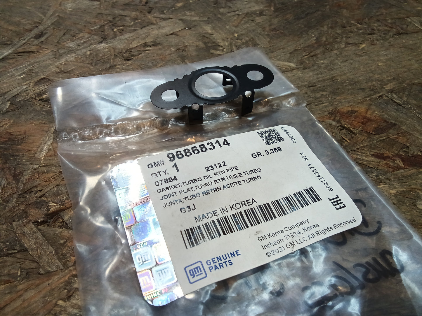 Captiva C 140 Dichtung Ölauslass original GM NEU
