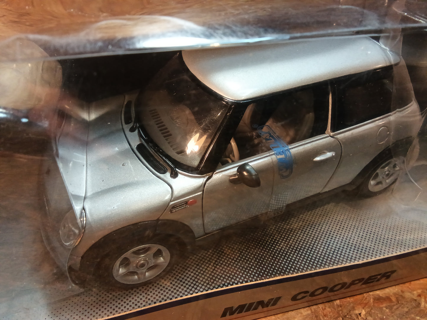 Mini Cooper Modellauto original Welly NEU aus Altbestand