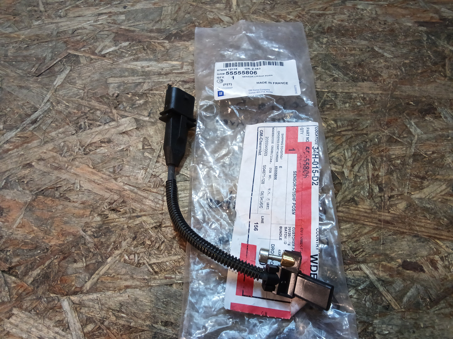 Astra H Zafira B Chevrolet Aveo Impulsgeber Kurbelwelle original GM NEU