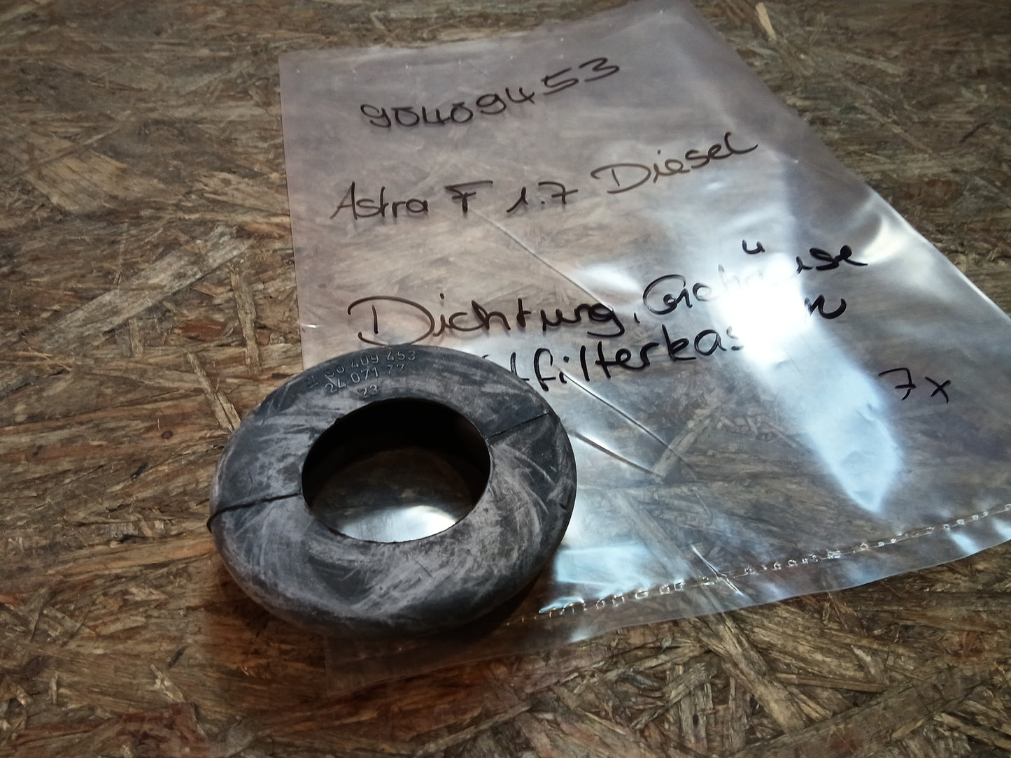 Astra F 1.7 Diesel Dichtung Gehäuse Luftfilterkasten original GM NEU