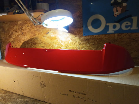 Corsa D 3-Türer, Corsa D 3-Türer Heckspoiler rot original GM NEU