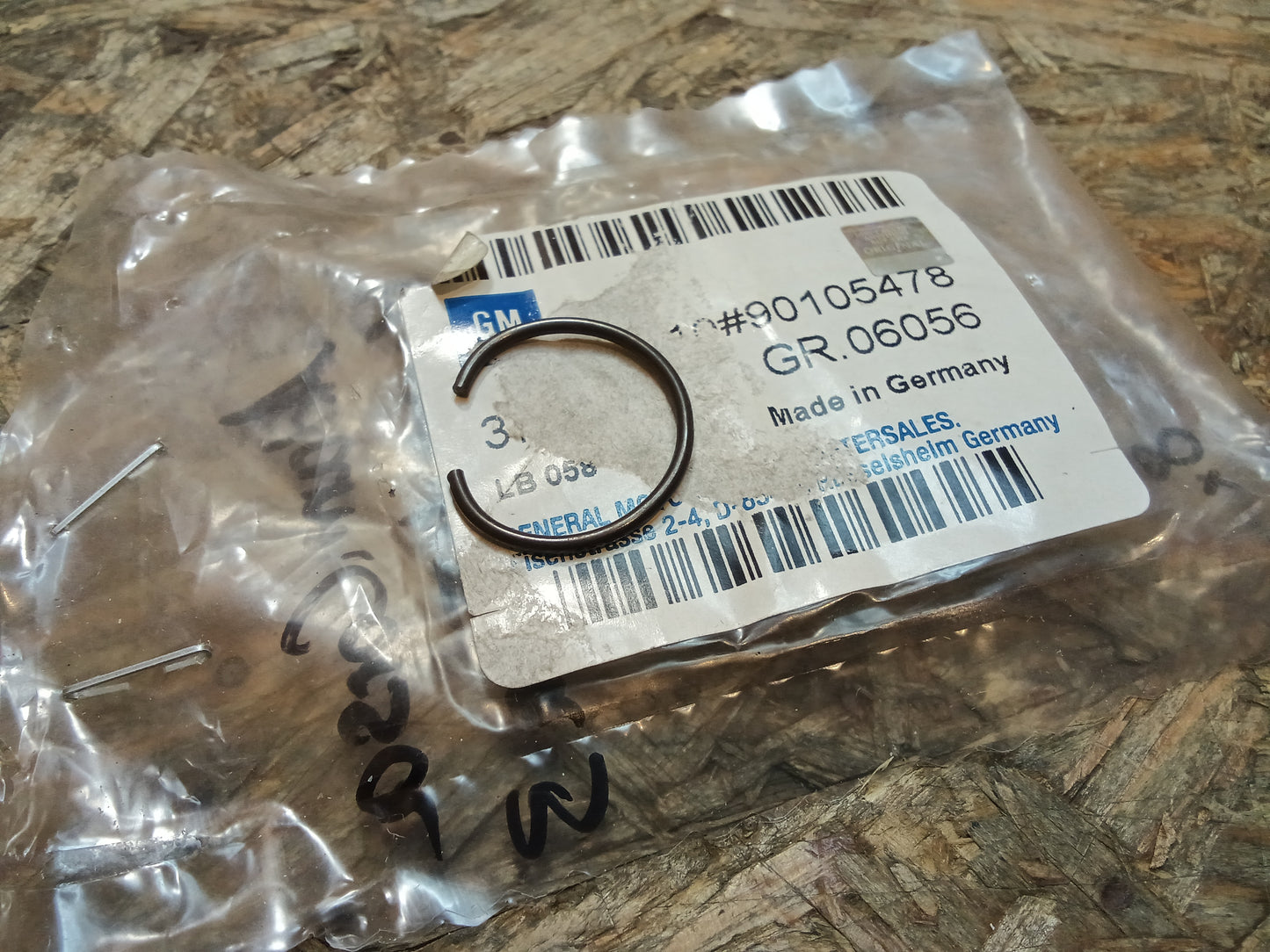 Adam Corsa Meriva A Tigra B Vectra B Sicherungsring original GM NEU