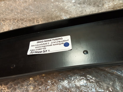 CUP Frontspoilerlippe ABS Mini Cooper R56 Ab Bj.: 2006-14 Schwarz Matt