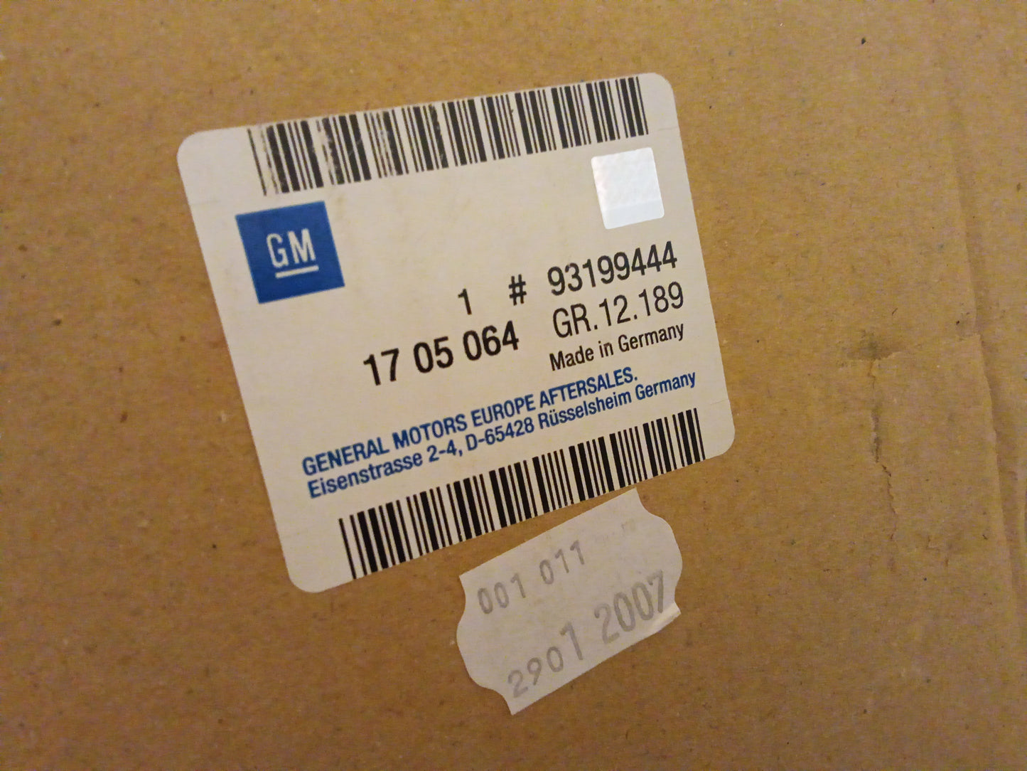 Corsa D 3-Türer, Corsa D 3-Türer Heckspoiler rot original GM NEU