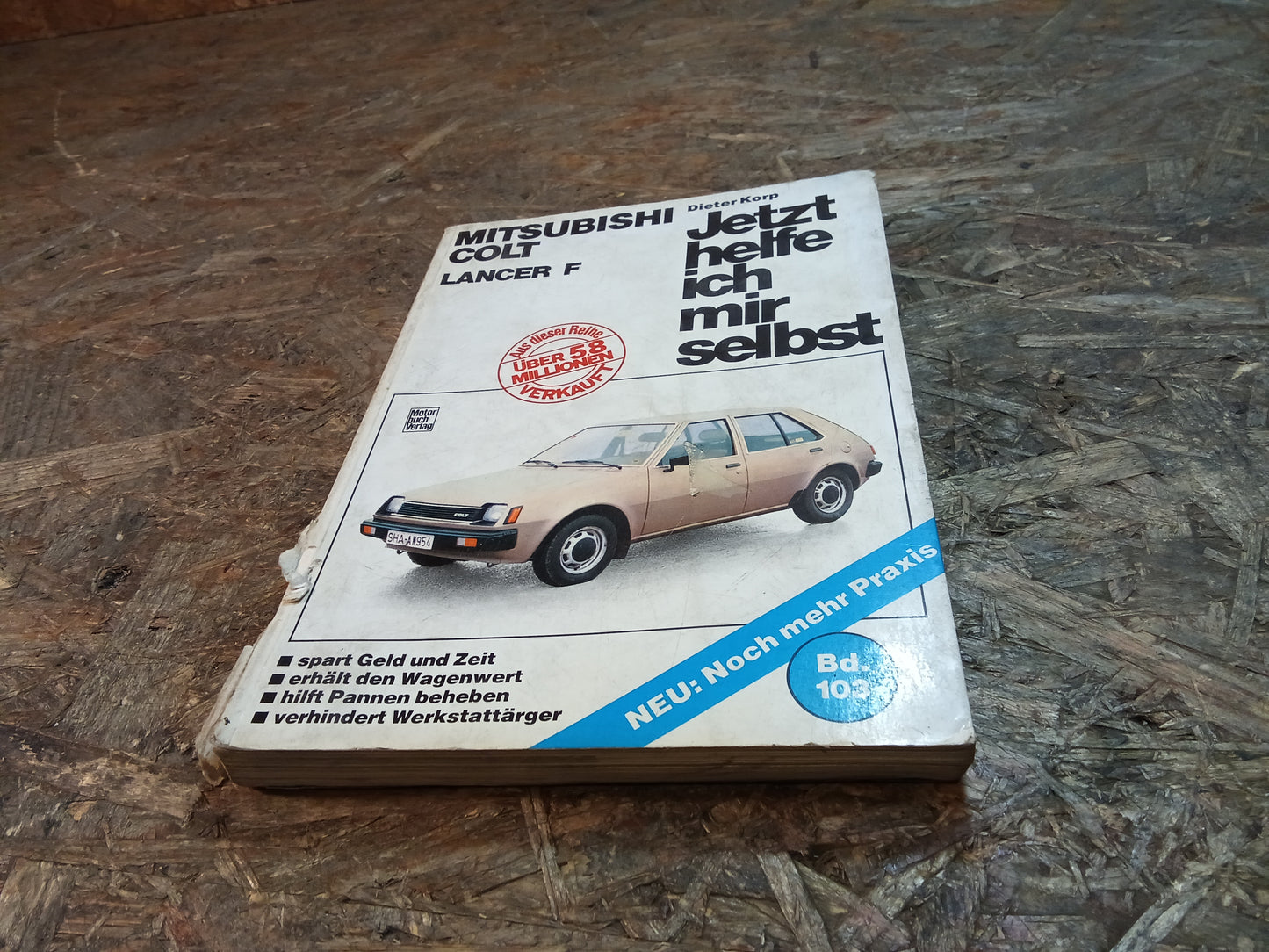 Handbuch Mitsubishi Colt Lancer F (jetzt helfe ich mir selbst) original Motorbuchverlag NOS