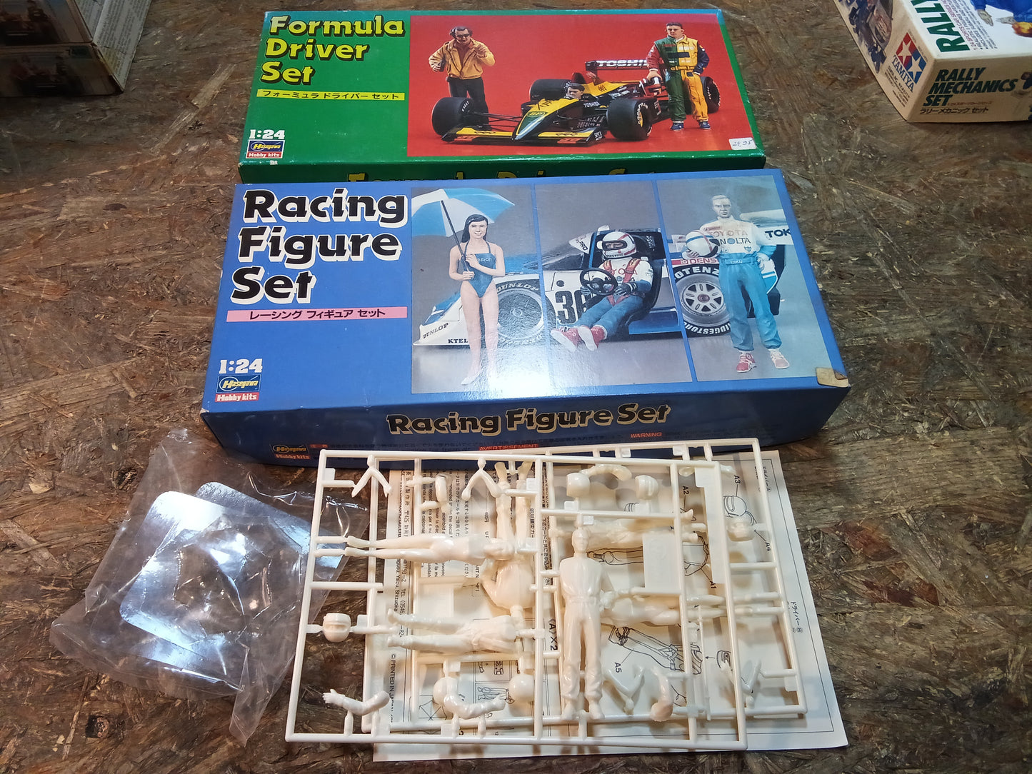 Formula Driver Set , Racing Figure Set Modellbausatz 2 Stück original Hasegawa NEU