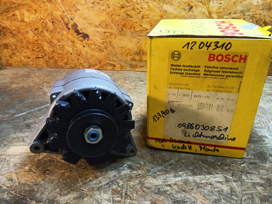 Ascona Manta Kadett Lichtmaschine 14V 45A original Bosch NEU