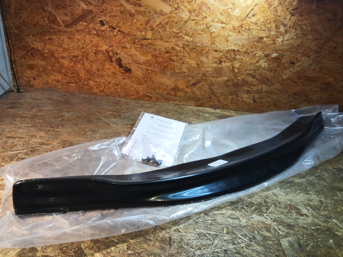 Oneway Frontspoiler passend für BMW M5 F10/F11 2011-2016 - Schwarz glänzend
