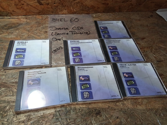 Diverse CDs (Service Training) original Opel NEU