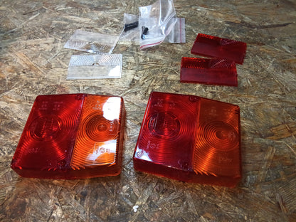 Lichtscheibe Rückleuchte für Anhänger und Traktoren original Hella NEU