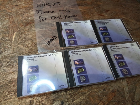 Diverse CDs für Opel- Motoren original Opel NEU