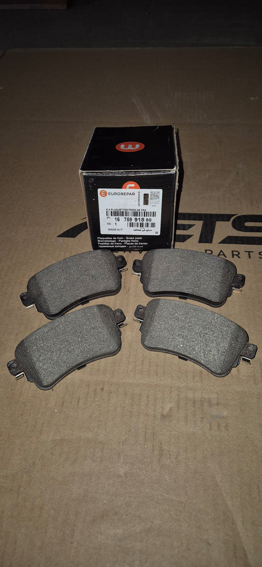 Bremsbelagsatz Citroen/Peugeot Hinterachse Original Eurorepar Neu