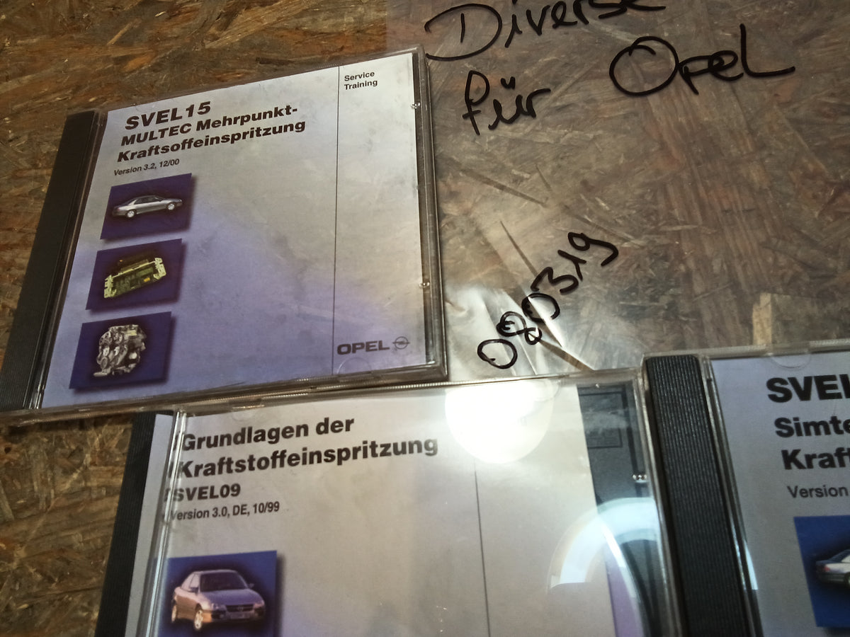 Diverse CDs für Opel original Opel NEU