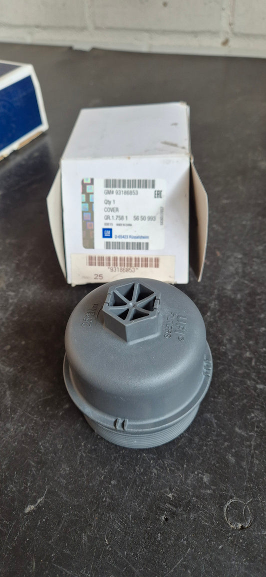 Ölfilterdeckel Agila, Astra, Corsa Original GM Neu