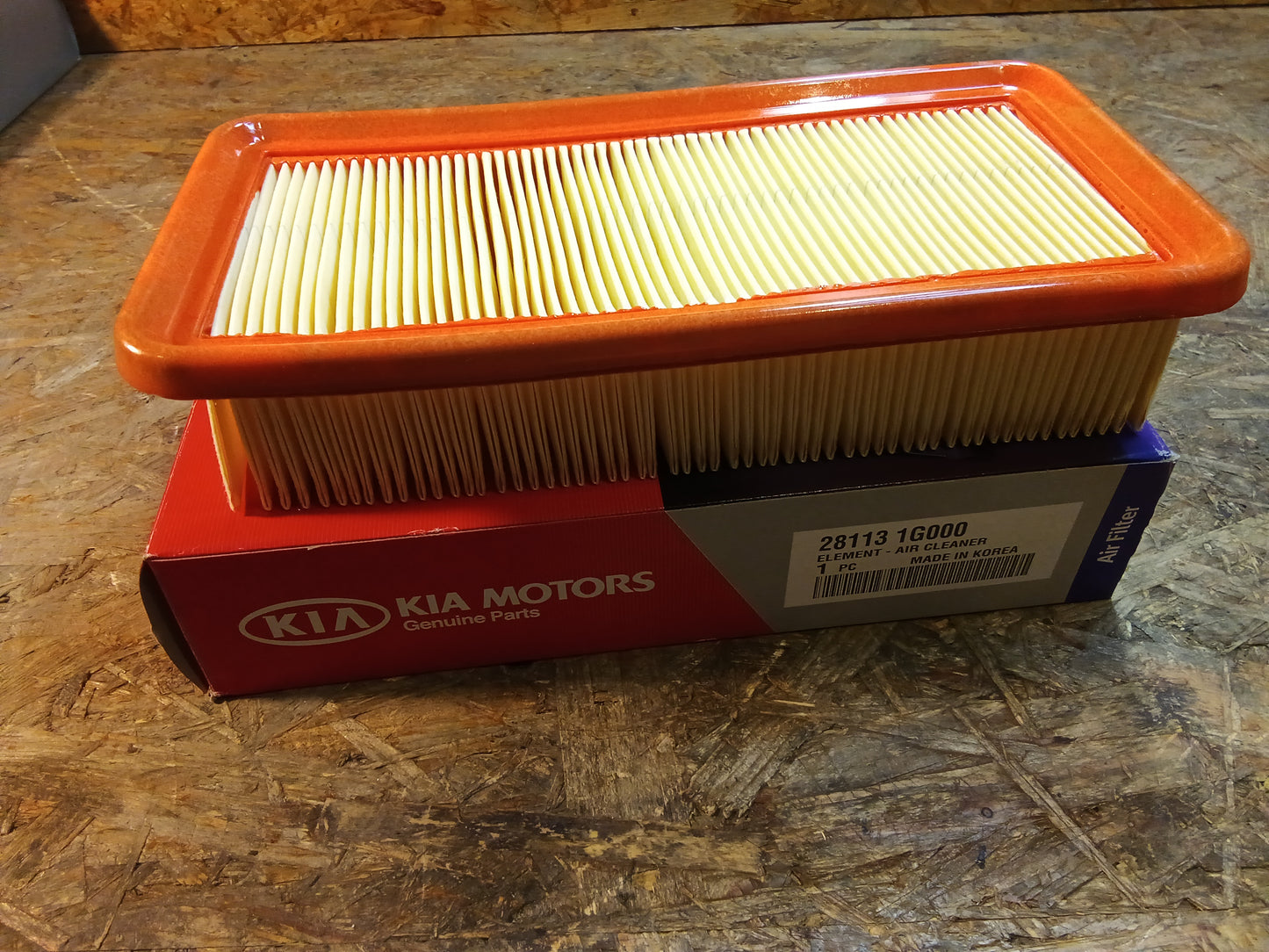 Kia Rio ll Hyundai Accent Luftfilter original Kia NEU