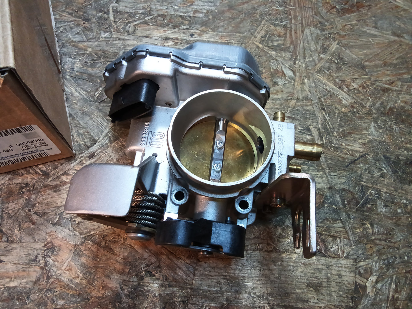 Astra G Zafira A Vectra B Drosselklappenstutzen original GM NEU