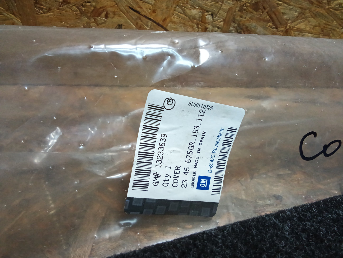 Corsa D Abdeckung Kofferraum original GM NEU 5Türer