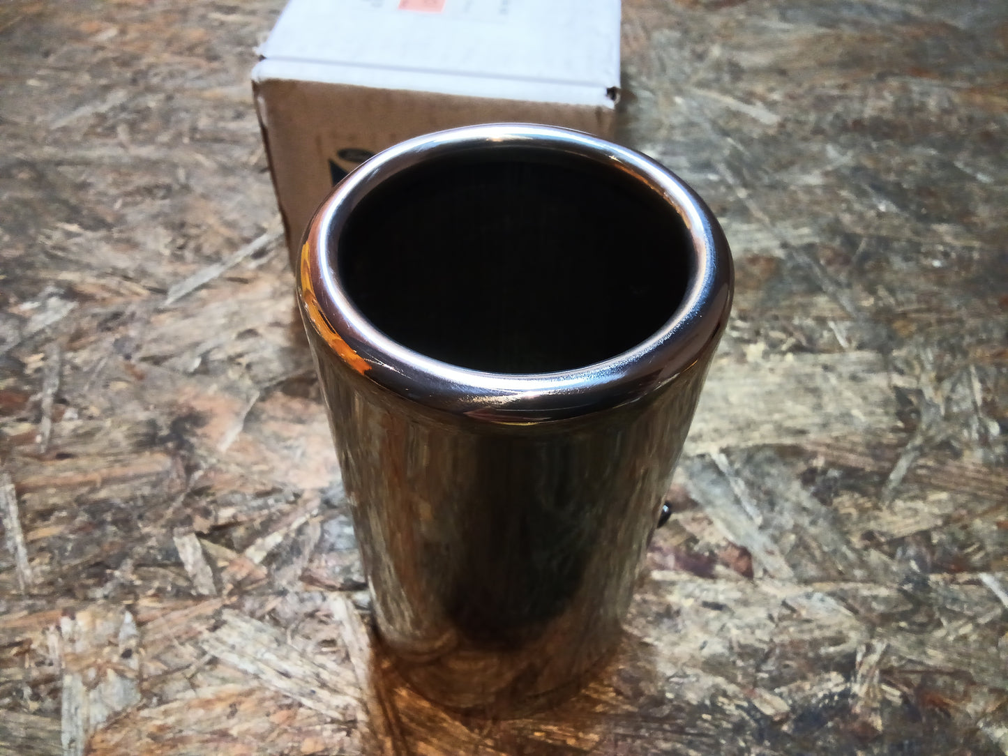 Ford Auspuffblende Chrom original Ford NEU