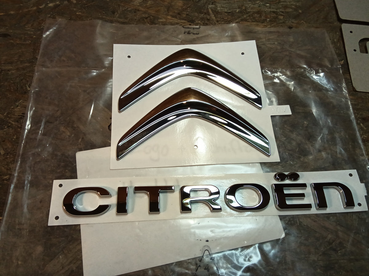 Citroen Jumpy / SpaceTourer Emblem Logo und Schriftzug Heckklappe original PSA NEU