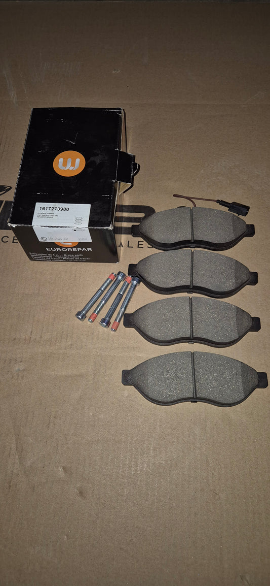 Bremsbelagsatz Jumper/Ducato/Boxer Vorderachse Original Eurorepar Neu