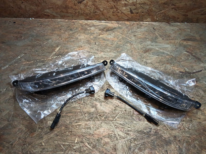 SET S-Klasse W221 LED Tagfahrlicht Set Klarglas Chrom für AMG S65 S63 Stoßstange (31001)