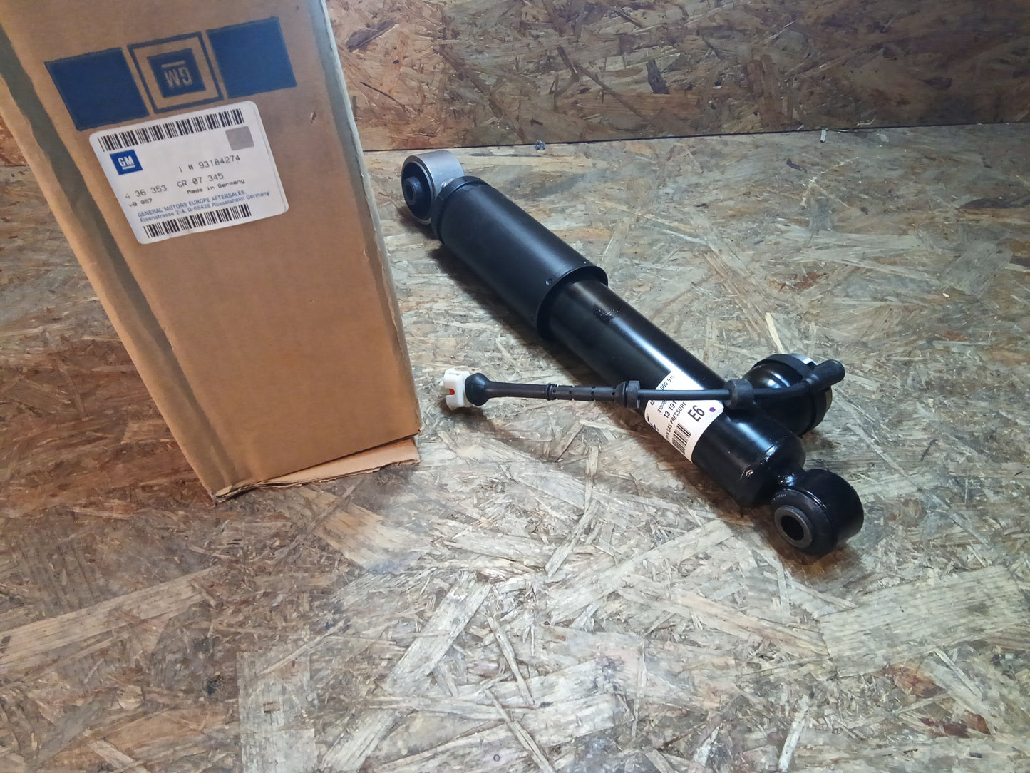 Astra G/H Zafira A Gasdruck Stoßdämpfer hinten original GM NEU