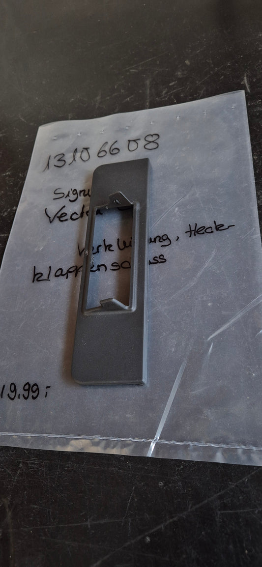 Verkleidung Vectra/Signum Heckklappenschloss Original GM Neu