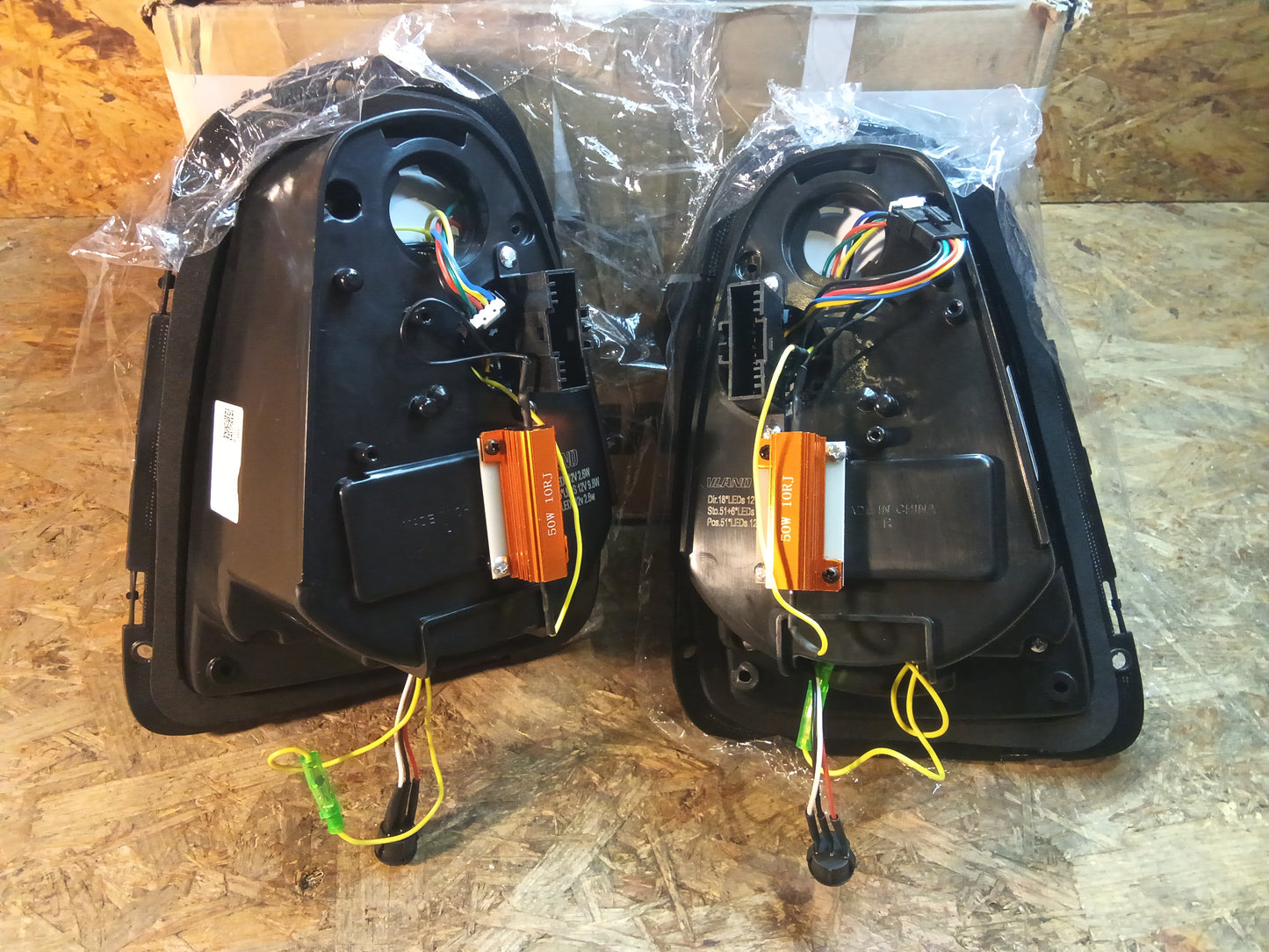 Heckleuchten LED Smoke passend für MINI (R56) Schrägheck Cabrio 2006-2013 Union Jack Stil