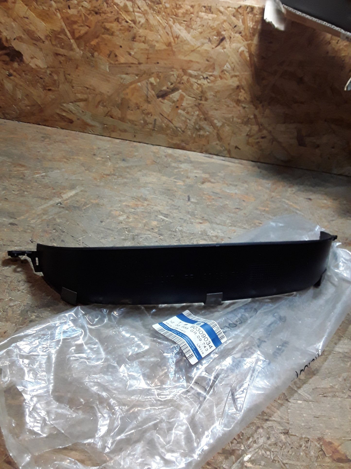 Calibra Blende Amaturentafel innen schwarz original GM Opel NEU