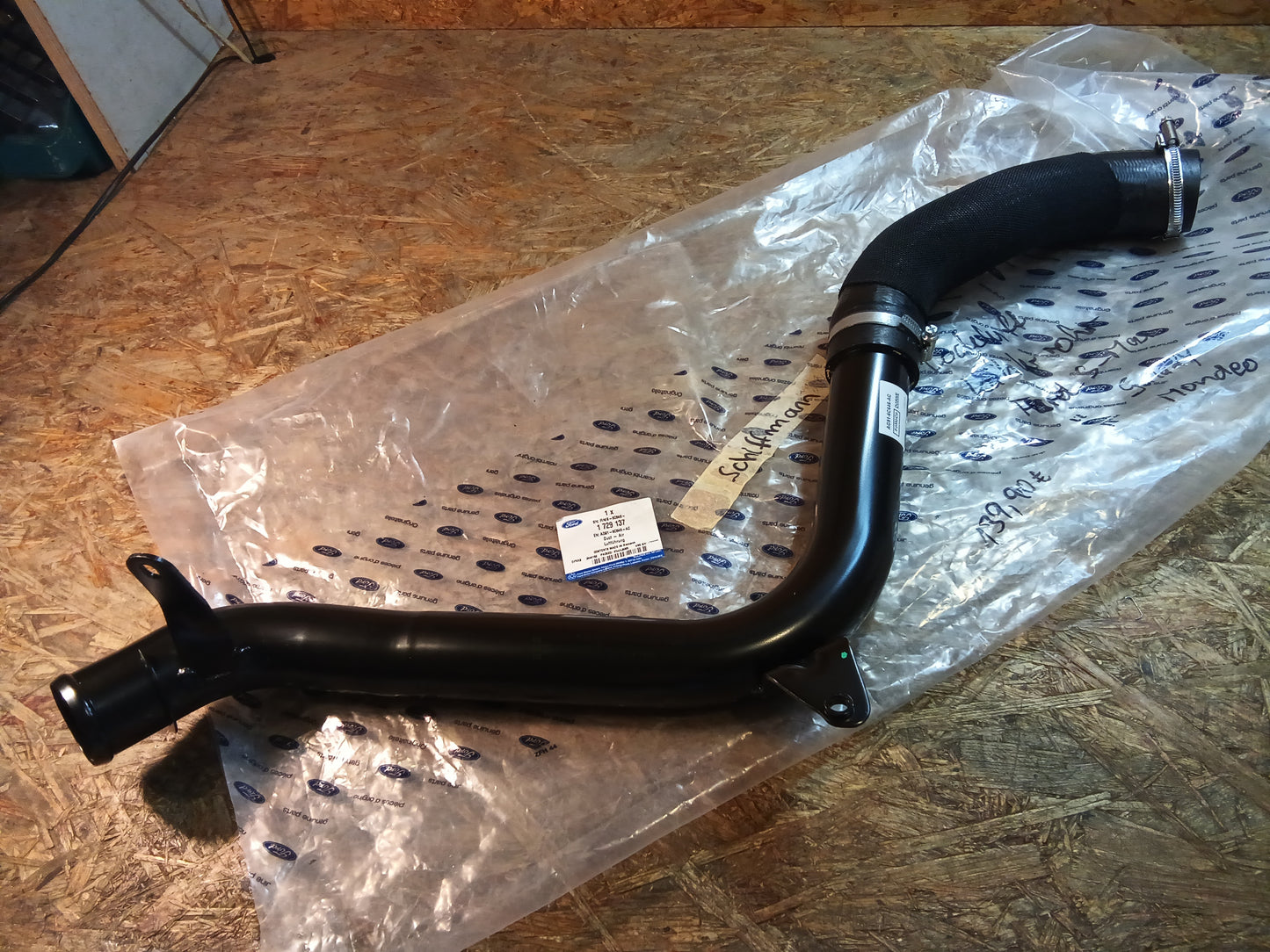 Ford S Max, Galaxy, Mondeo Ladeluftkühlerrohr original Ford NEU