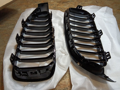 Kühlergrill Gloss Black für BMW 4 F32 F33 Coupe Cabrio F36 Gran Coupe 2013-2020 Single Line (GRIBM0112)