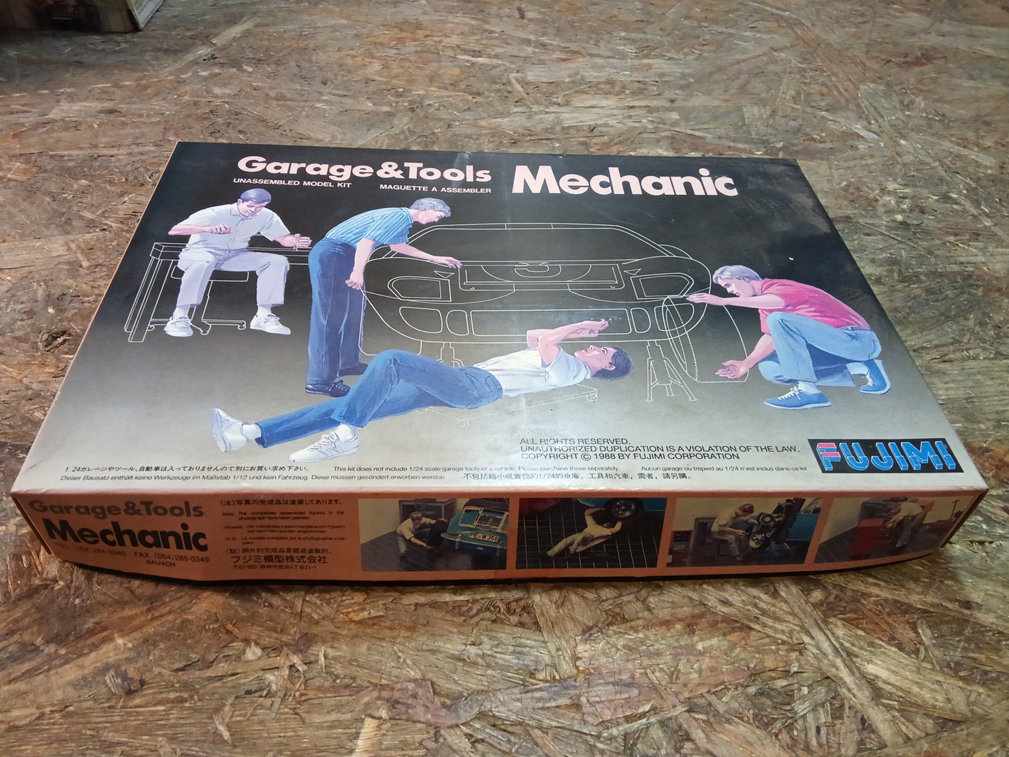 Garage&Tools Mechanic Modellbausatz original Fujimi NEU